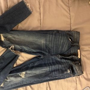 Pacsun Super Stretch High Rise Ankle Jeans